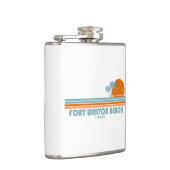 Fort Walton Beach Florida Sun Palm Trees Heupfles (Rechts)