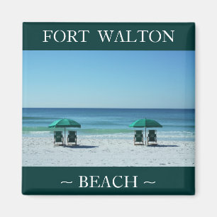 Fort Walton Beach stoelen vakantie magneet souveni