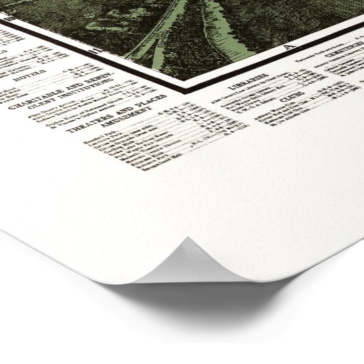 Fort Wayne, IN Panorama Map - 1907 Poster (Hoek)