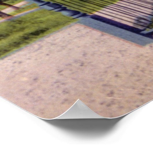 Fort Wayne Indiana Grave of Johnny Appleseed Poster (Hoek)