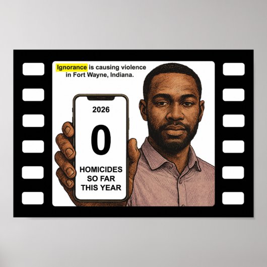 Fort Wayne, Indiana Poster (Voorkant)