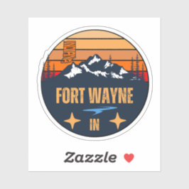 Fort Wayne, Indiana Sticker