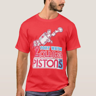 Fort Wayne Pistons Basketbal T-shirt