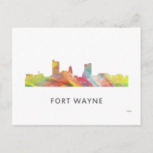 FORT WAYNE SKYLINE WB1 - BRIEFKAART