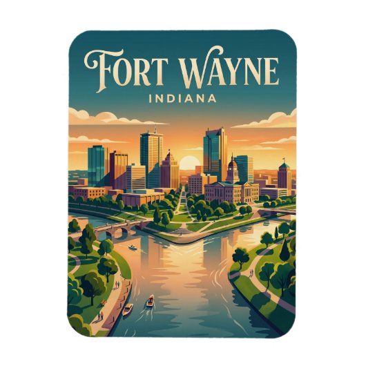 Fort Wayne VS Magneet (Verticaal)