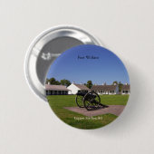 Fort Wilkins-knop Ronde Button 5,7 Cm (Voorkant /achterkant)