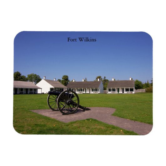Fort Wilkins magneet (Horizontaal)