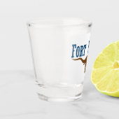 Fort Worth City vlag Shot Glas (Links)