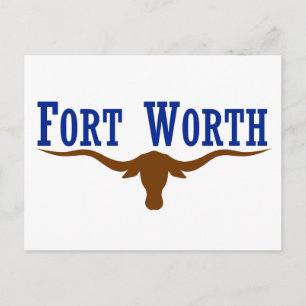 Fort Worth Flag Briefkaart