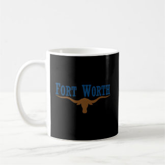 Fort Worth Fort Worth Stadsvlag Koffiemok