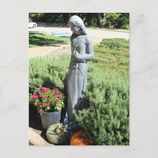 Fort Worth Garden Statue # 2 Briefkaart (Voorkant)