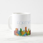 FORT WORTH, le TEXAS - tasse potable (Devant gauche)