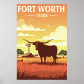  fort Worth Poster (Voorkant)