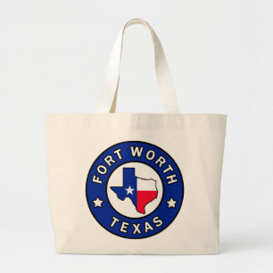 Fort Worth Texas Grote Tote Bag