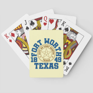 Fort Worth, Texas Pokerkaarten