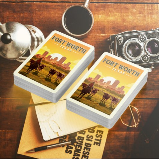  Fort Worth, Texas Pokerkaarten