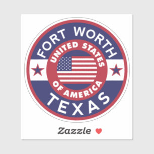 FORT WORTH, Texas Sticker