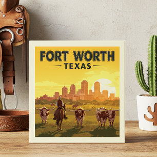 Fort Worth, Texas Tegeltje