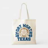 Fort Worth, Texas Tote Bag (Achterkant)