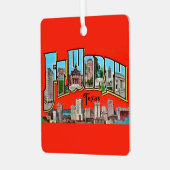  Fort Worth TX Ornament (Voorkant links)