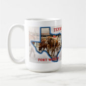Fort Worth Yards Stocks, Texas, Mug (Gauche)