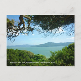 Fortaleza São José, Florianópolis, Brasil. Briefkaart
