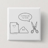 Forte Button snijden (Voorkant)