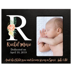 Forte dans l'esprit Bouquet noir Cadre photo