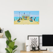 Forte dei Marmi Pier Daydroom, Poster Print (Thuiskantoor)