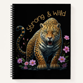 Forte et sauvage Carnet spiral Jaguar Soul