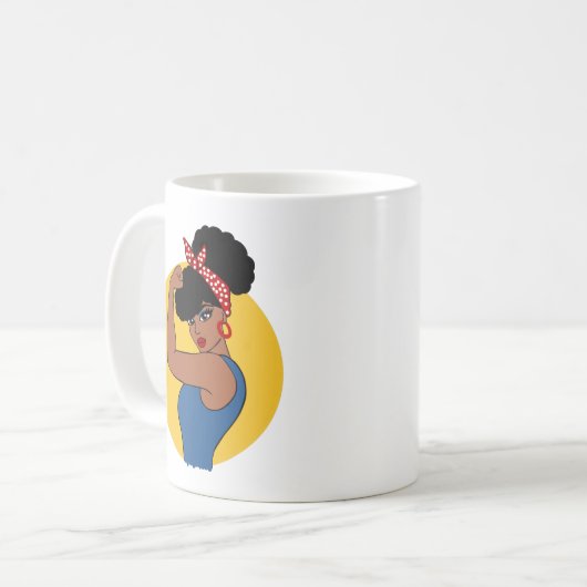 Forte Mug femme noire (Devant gauche)