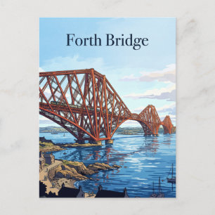 Forth Bridge Verenigd Koninkrijk Briefkaart