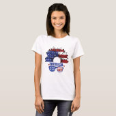 Forth of July shirt voor vrouwen (Voorkant volledig)