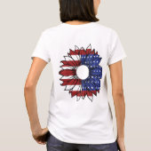 Forth of July shirt voor vrouwen (Achterkant)