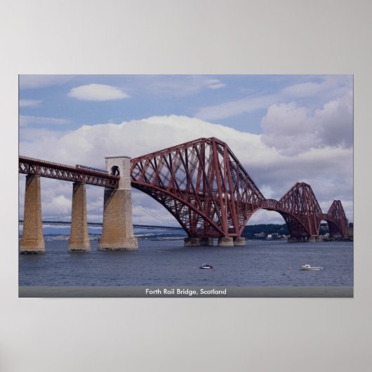 Forth Rail Bridge, Schotland Poster (Voorkant)