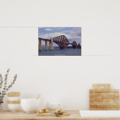 Forth Rail Bridge, Schotland Poster (Keuken)