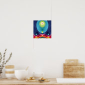Forth Tetragrammaton (12 x 12 inch) Art Print Post (Keuken)
