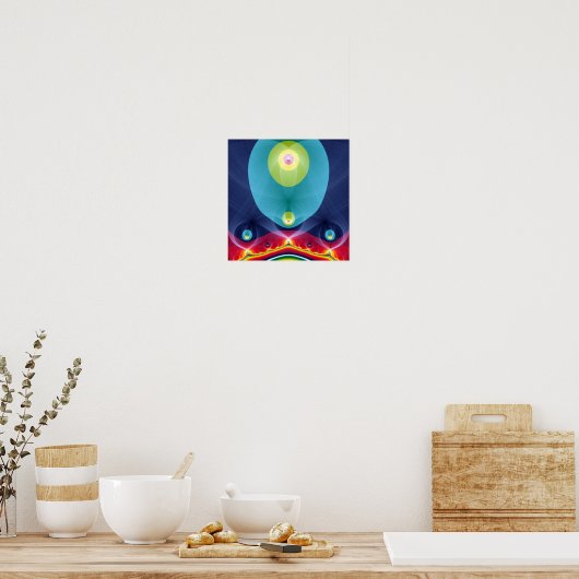Forth Tetragrammaton (12 x 12 inch) Art Print Post (Keuken)