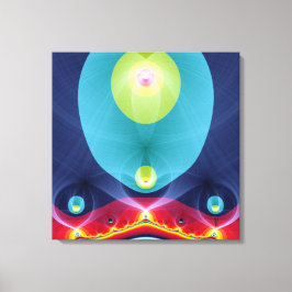 Forth Tetragrammaton Wrapped Canvas Afdruk