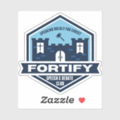 Fortify Club-Sticker Sticker (Vel)
