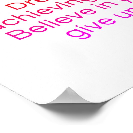 Forts ensemble citations inspirationnelles Poster (Coin)