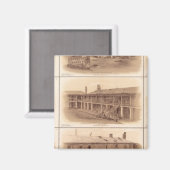 Forts Sumter & Moultrie Magneet (Voorkant / Achterkant)