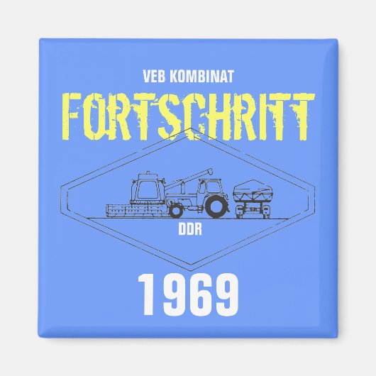 Fortschritt DDR Design Magneet (Voorkant)