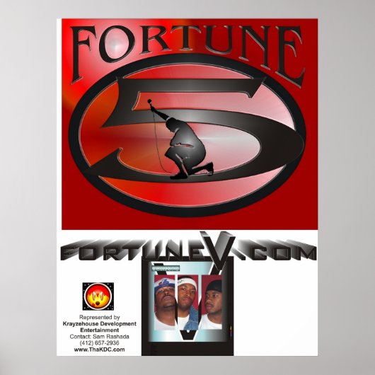 Fortuin 5 Poster (Voorkant)