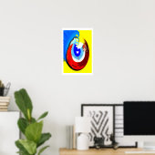 Fortuin cookie poster (Thuiskantoor)