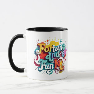 "Fortuin en plezier" Mok