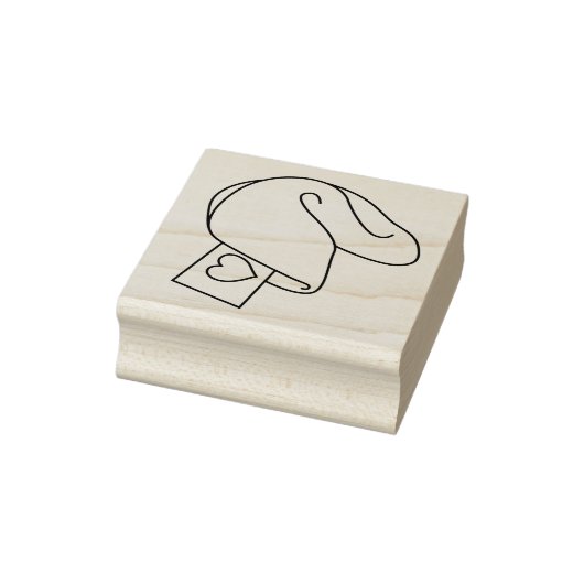 Fortune Cookie Art Stamp Rubberstempel (Stempel)