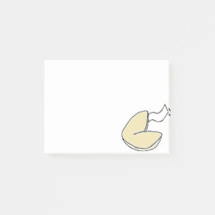 Fortune Cookie Lucky Chinees eten Cartoon Post-it® Notes