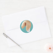 Fortune Cookie Ronde Sticker (Envelop)