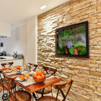 Fortune est une sagesse incertaine qui dit affiche